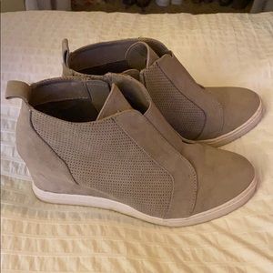 Tan Booties | Target | wedge sneakers